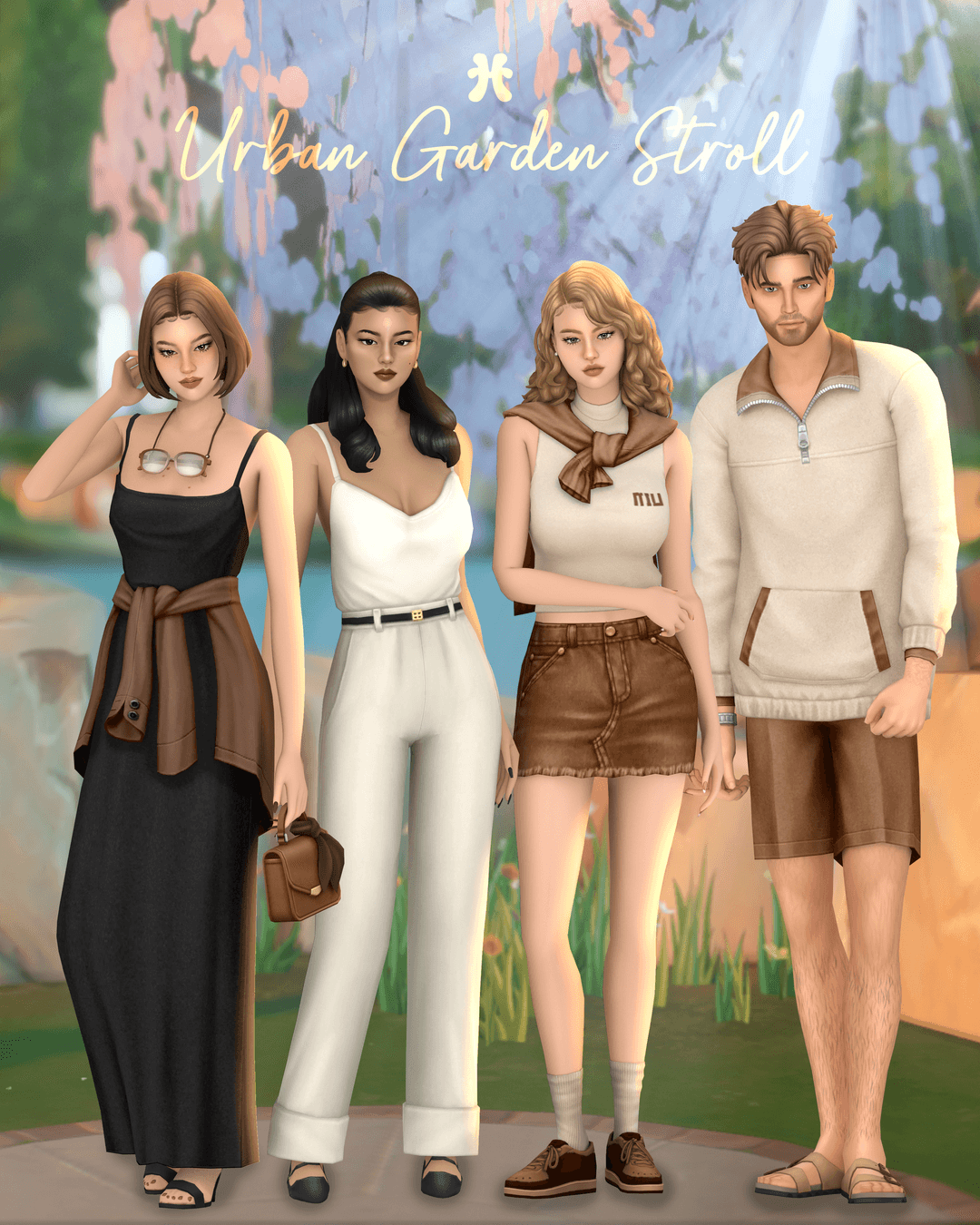 Скриншот мода Набор одежды Urban Garden Stroll